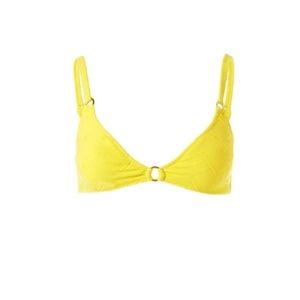 Melissa Odabash Montenegro Top SS Zigzag Lemon